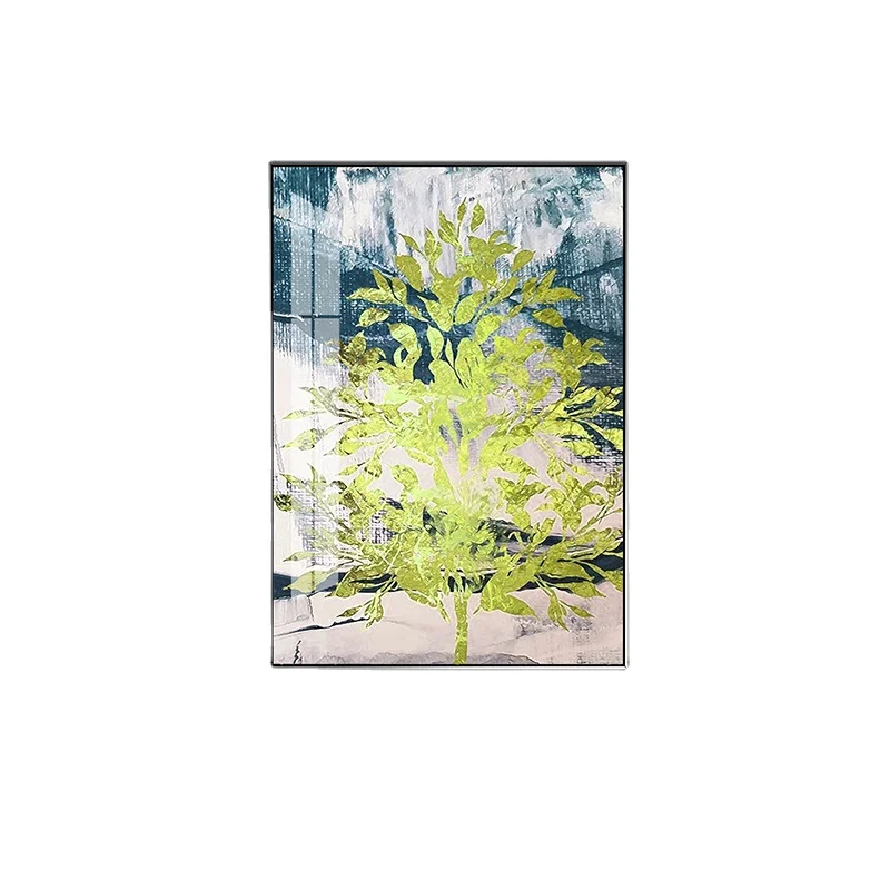 living room wall decoration modern painting glass picture frame still life painting