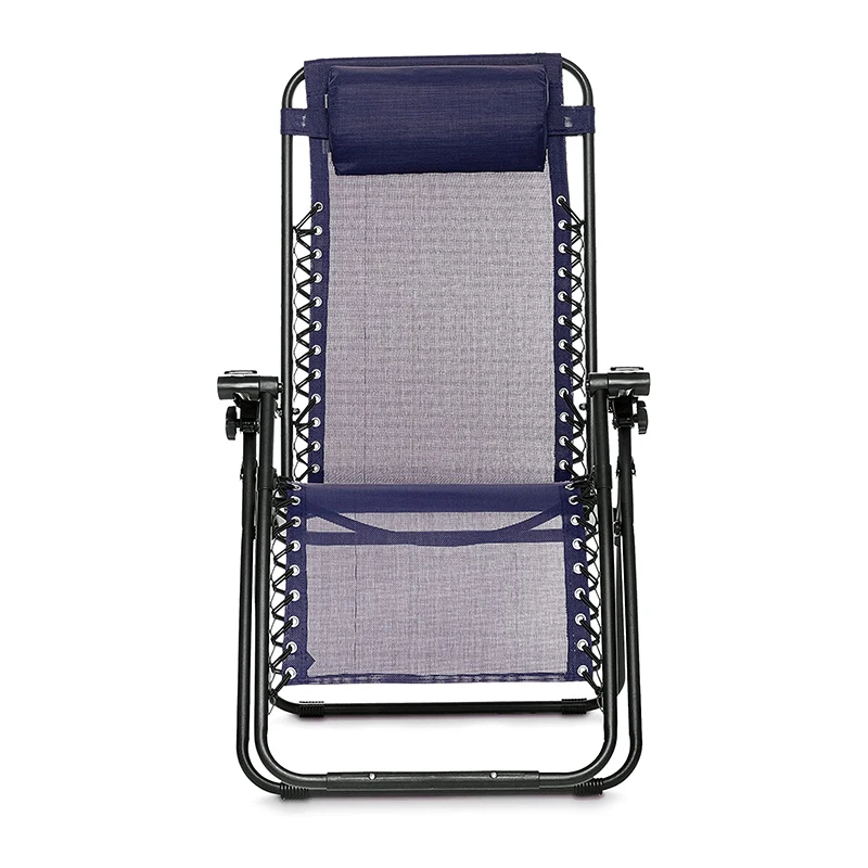 Solid long Cushion Mat Recliner Rocking Rattan Chair Folding Thick Garden Sun Lounge Folding Reclining Lounge Chair