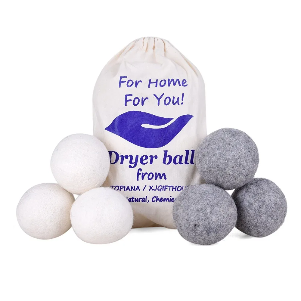 eco-friendly handmade wool balls laundry Ball for washing