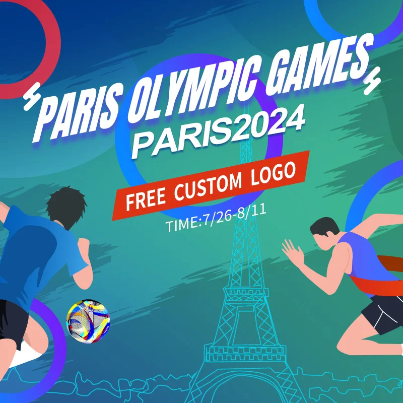 Aolan 2024 Paris Thermal Bonded Size 5 for Match and Training  for Wholesale and Commercial Promotion Football Soccer Ball