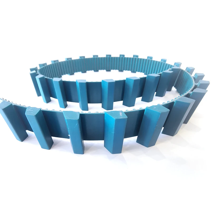 High Quality T5 PU TIMING BELT T5 timing belt with  cleat or hole