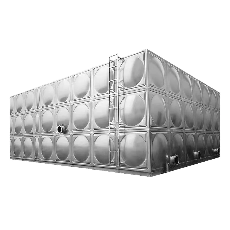 Stainless steel water tank for rainwater storage