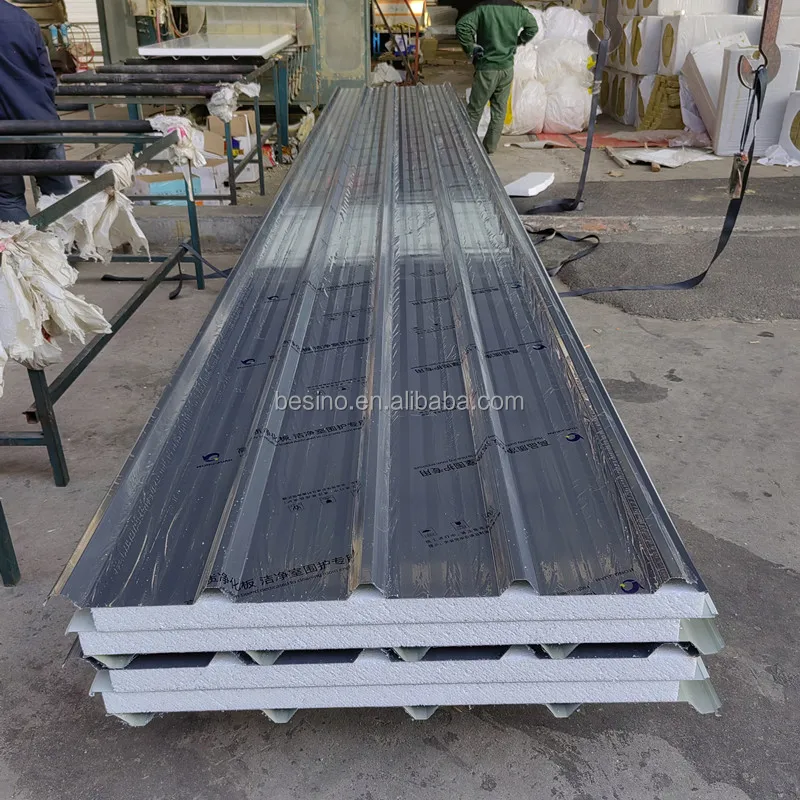 Roofing Eps Sandwich Wall Panel Eps Sandwich Panel Insulation Eps Sandwich Panel 100mm Fireproof