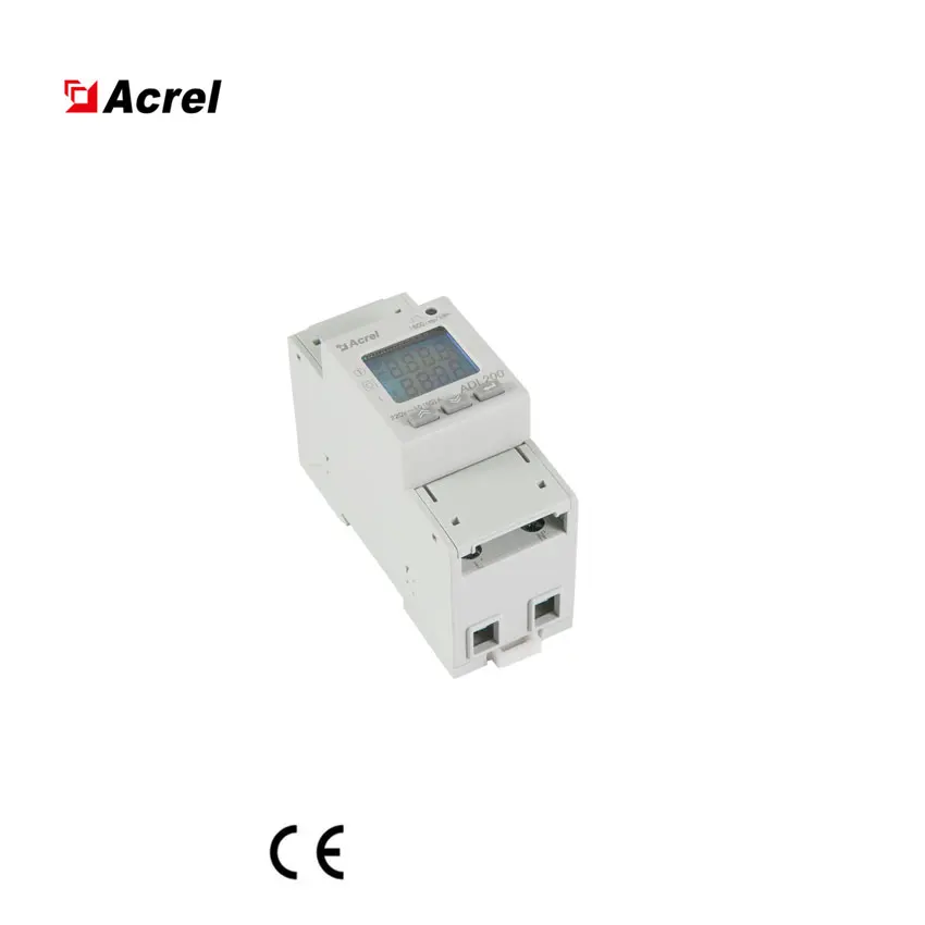 Acrel ADL200 power meter single phase energy meter data logger 220v electrical power meter with RS485 energy meter wifi din