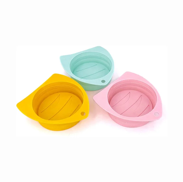 YDS Reusable Universal Size Dog Cat Food Can Lids Silicone Stretch Lids Covers for Pet Food Cans