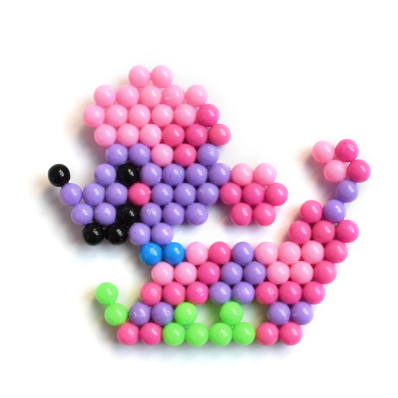 5mm Water Fuse Beads Kit Dog Pattern Art Crafts Educational Toys Magic Water Sticky Beads For Kids