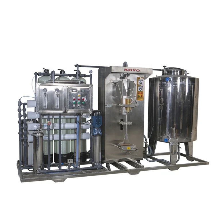 KOCO 1000L / H Ozone Generator RO Water Purifier System Pure Water Treatment System Producing Fresh Water 1000 Wooden Box