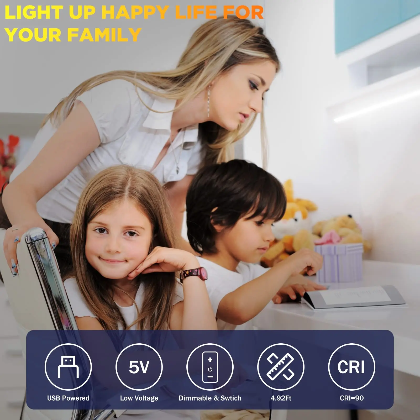 Высококачественные светодиодные полосы комплект водонепроницаемых светодиодов 5 В 480