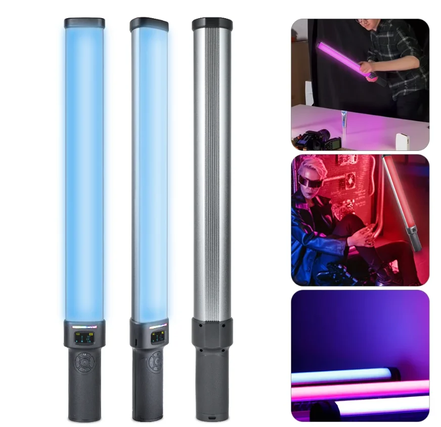 wholesales photography video lights lamp W270 RGB full color with LCD display for tiktok with 270leds 20w dimmable