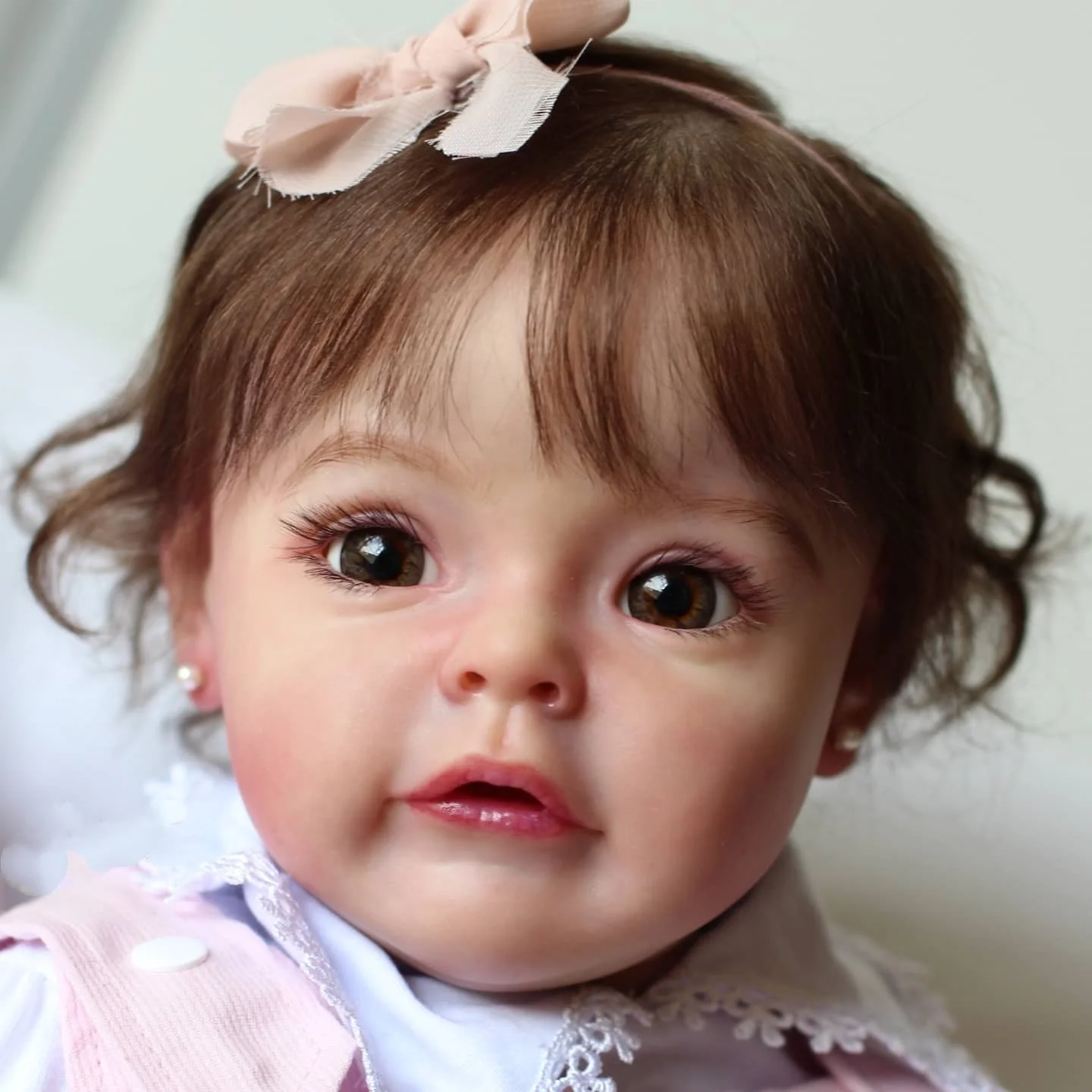 SUESUE Bebe Reborn 24' Realistic Beautiful Reborn Baby Toddler Girl Doll Implanted Hair Newborn Reborn Silicon Baby Dolls