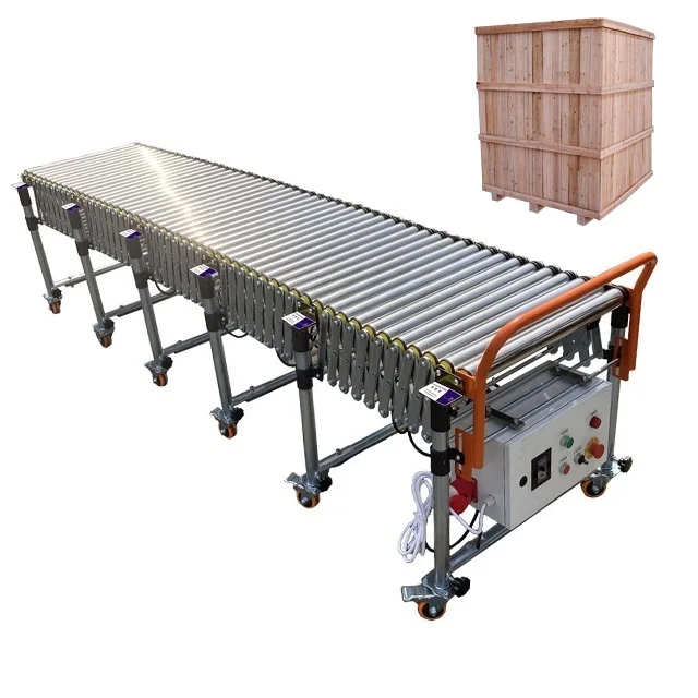 Electrical Powered Customize Belt Conveyors Warehouse Flexible Conveyor Belt for Transportation Screw Conveyor