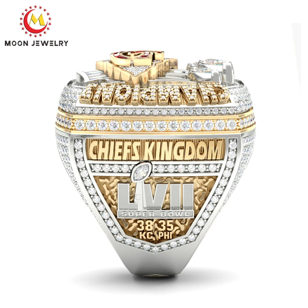 PROFESSIONAL CUSTOM PERSONALIZED 2023 CHIEFS FOOTBALL SUPER CHAMPIONSHIP RING FOR MEN BASKETBALL CHAMPION RING VICTORY RING