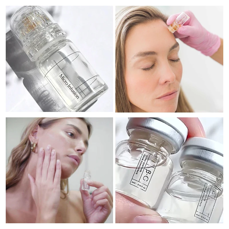 Korea Peptides Micro Infusion Serum Vitamin C Hyaluronic Acid Egf Serum Micro Needling Serum For Microneedling