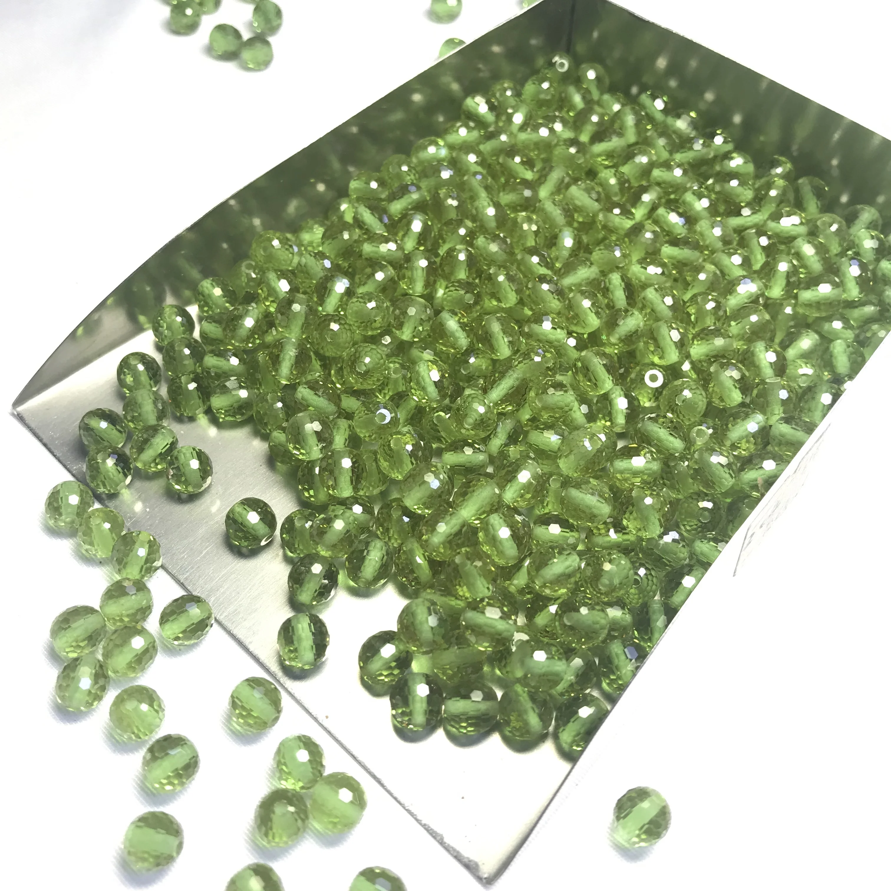 Zuanfa Rosary Cut Synthetic Color Change Stone 6mm 7mm 8mm Bead Turkey Zultanite Diaspore