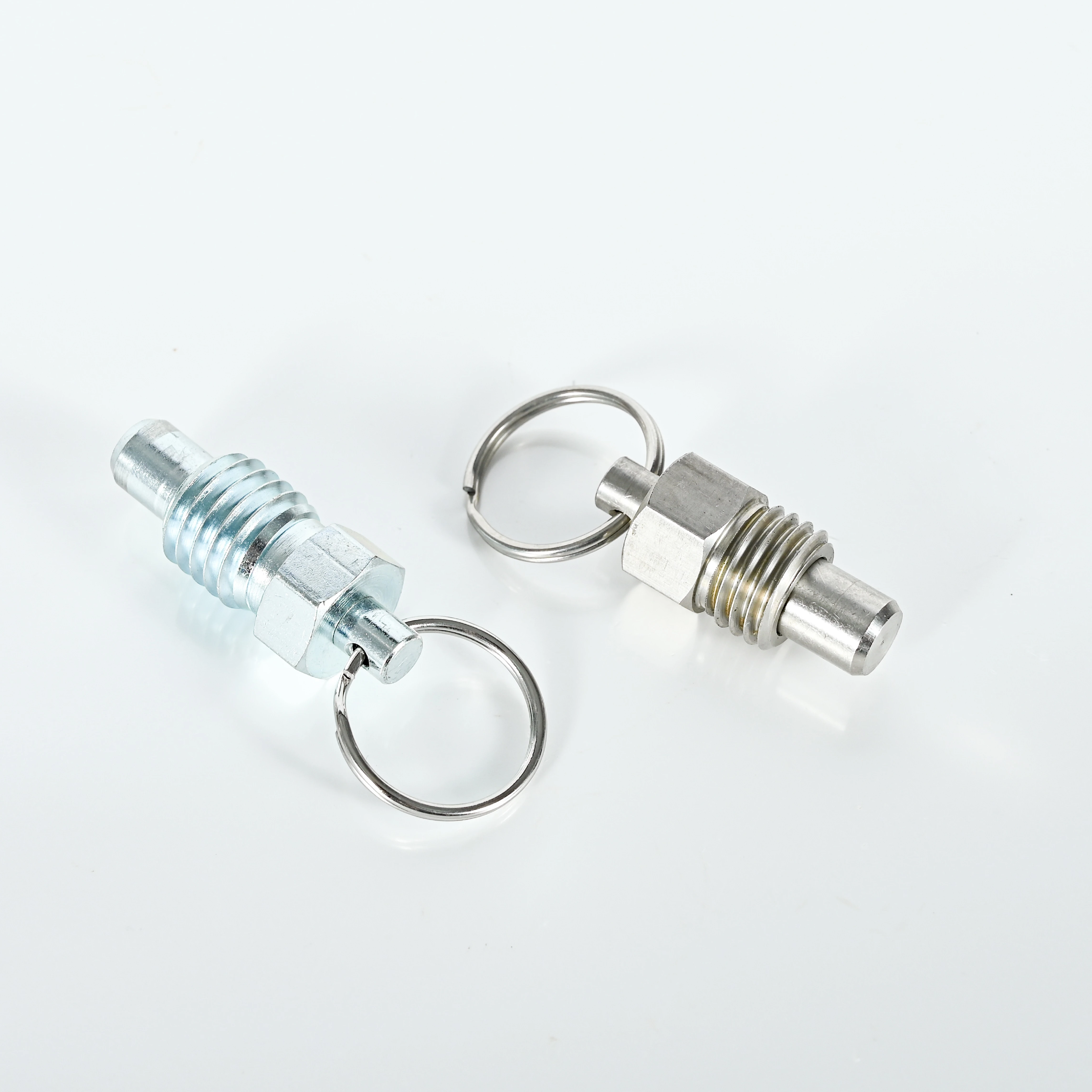 Stainless Steel Pull Ring  Retractable Spring Plunger