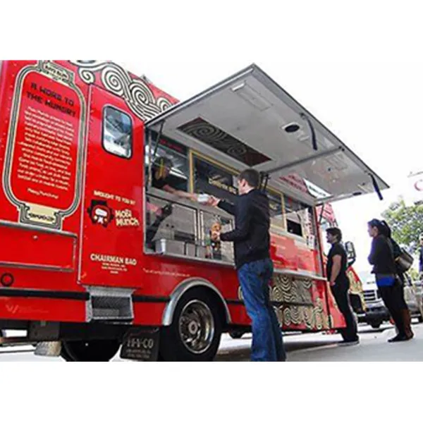 Fry Ice Cream Food Trucks Mobile Food Trailer food truck container electric