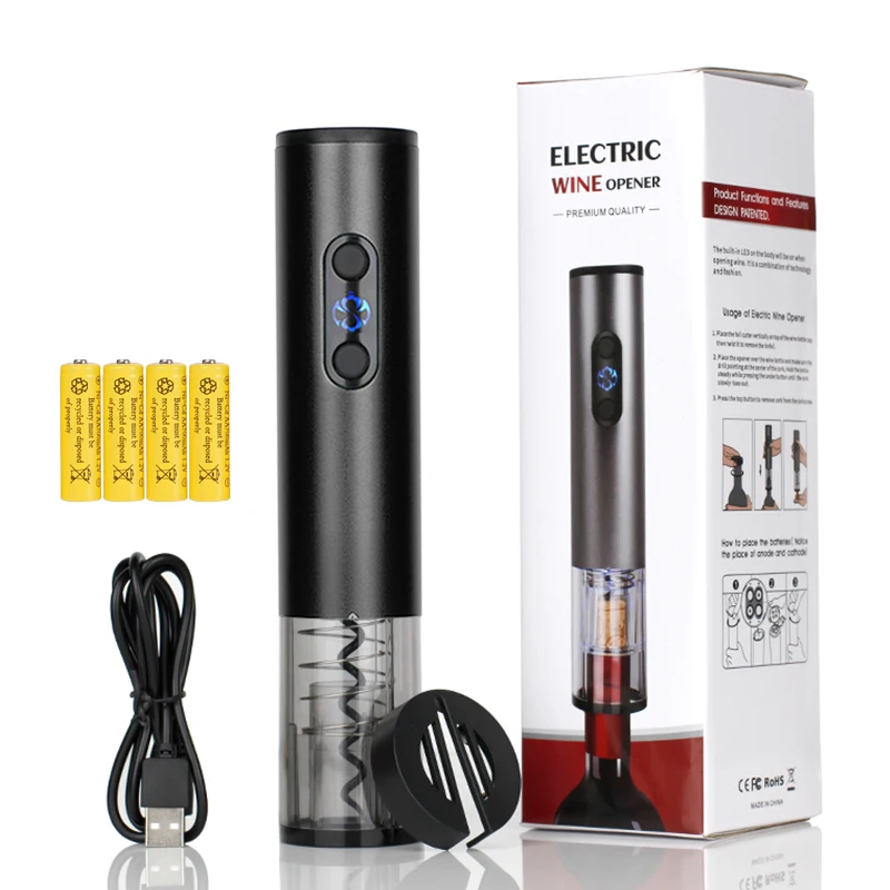 The Most Sold Portable Rechargeable Electric Wine Opener Unique Products Corkscrew