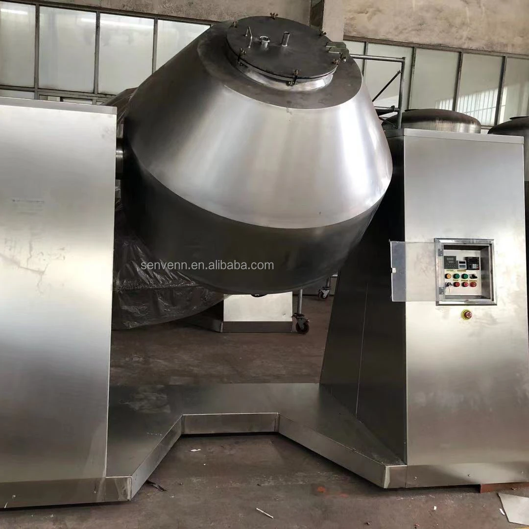 High Quality Pharmaceutical and chemical  Dry Powder Double Cone conical vacuum dryer Mixer