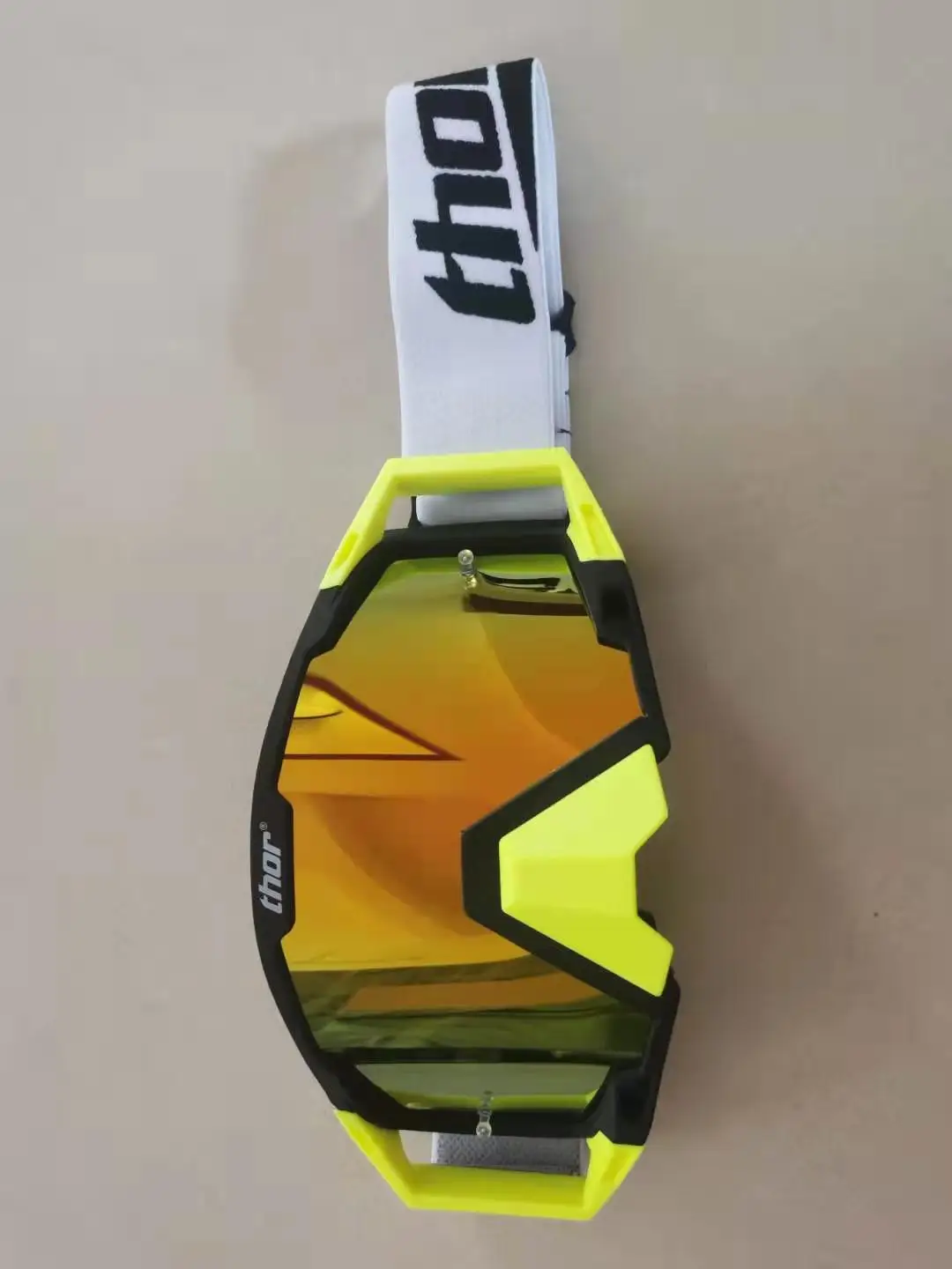 THOR colorful anti fog Motorcross Bike Goggles 2021 Custom Motorcycle Mx Motocross Goggles