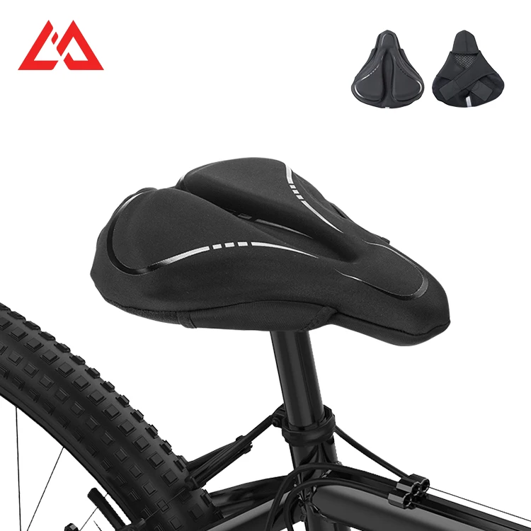 Wholesale Mountain Bike Cycling Thickened Bicycle Seat Saddle Cover Comfortable Soft Bike Seat Cover