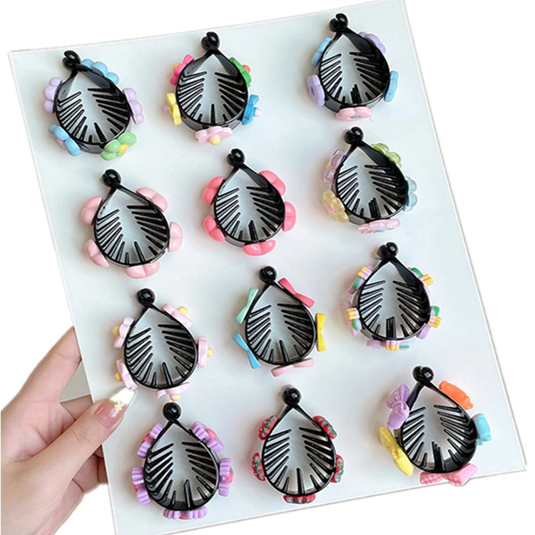 Maruko hair ornaments lazy hair clip plate high ponytail fixed artifact clip Buckle Hairpin Baby Accessories