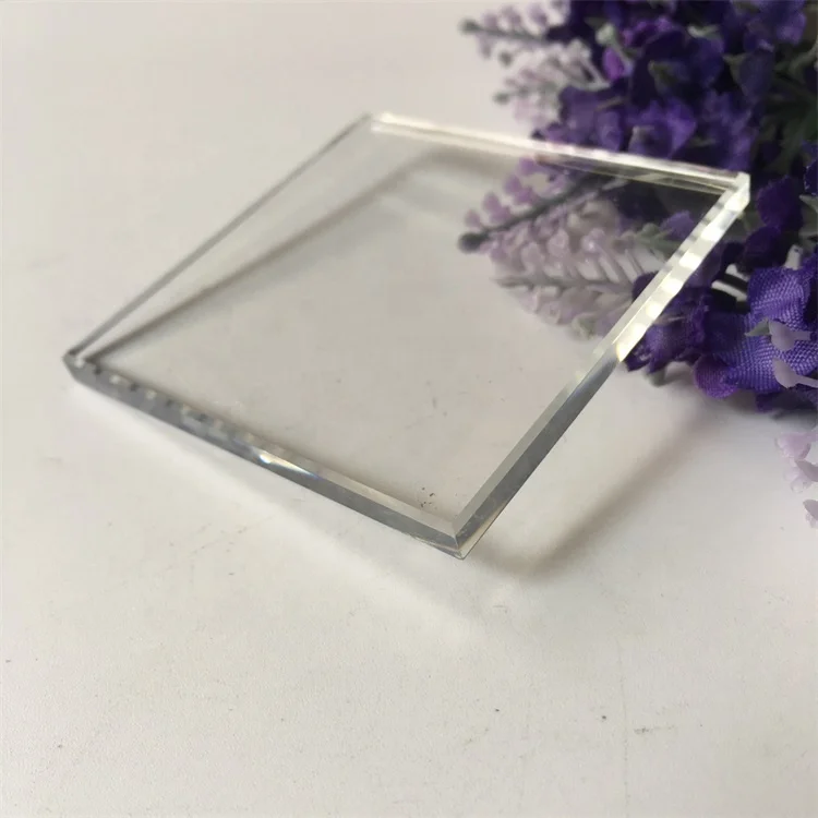 Glass factory customized Rectangle discovery 4 back light custom lamp glass cover for  LED light