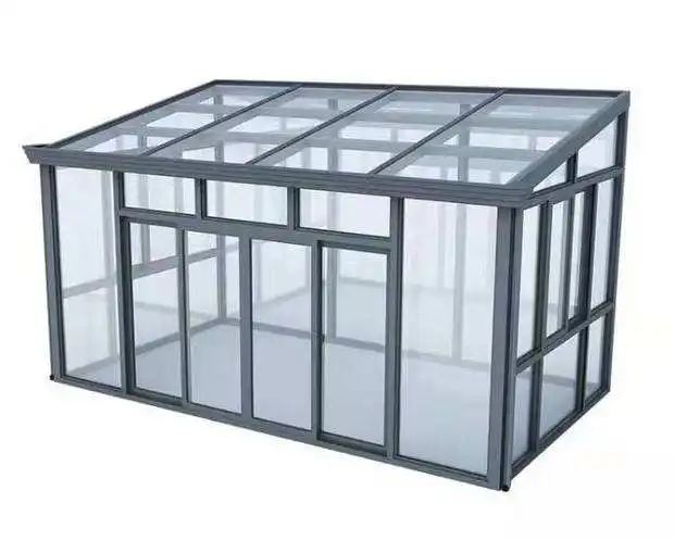 Горячая Распродажа Китайский Высокое качество sunroom стеклянные дома закаленное стекло