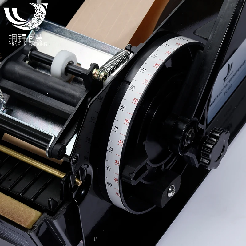 Gummed Tape Dispenser, Semi-Automatic Tape Machine For Reinforced Kraft Paper Tape