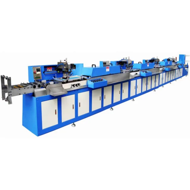 Kinwah (dopsing) Высокое качество Serigrafia печать, 3 вида цветов ленты трафаретная печатная машина оборудование