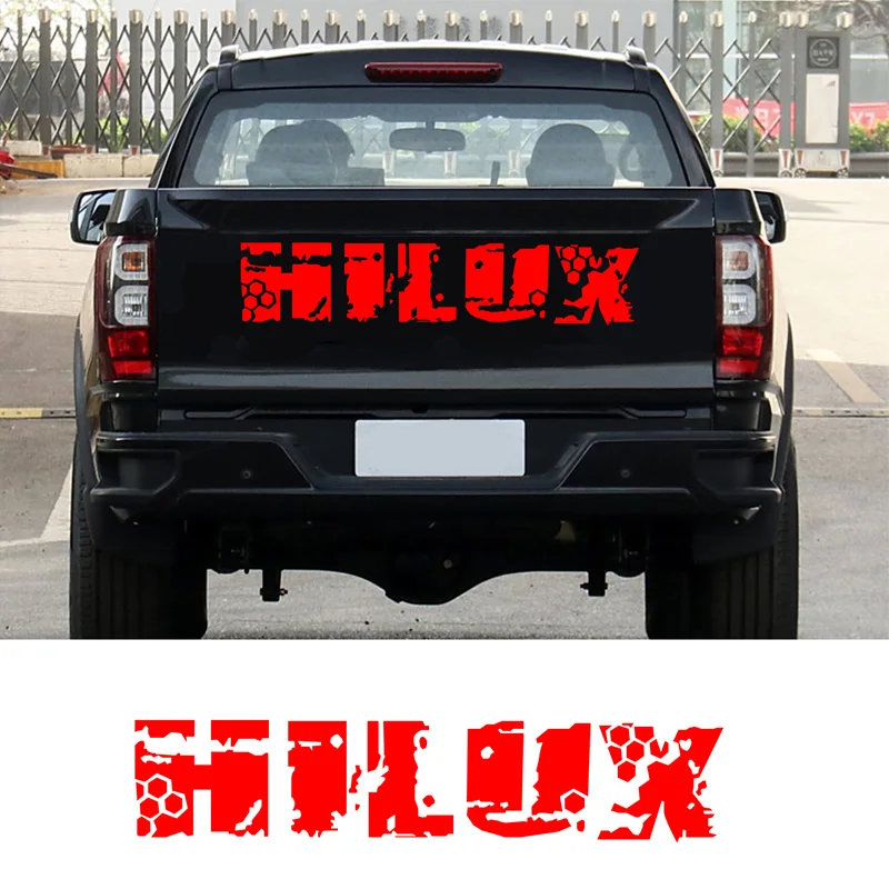 Toyota Hilux Vigo Revo Truck Stripes Style Vinyl Door Side Decals Pickup Decor Car Sticker Covers Auto Tuning Accessories