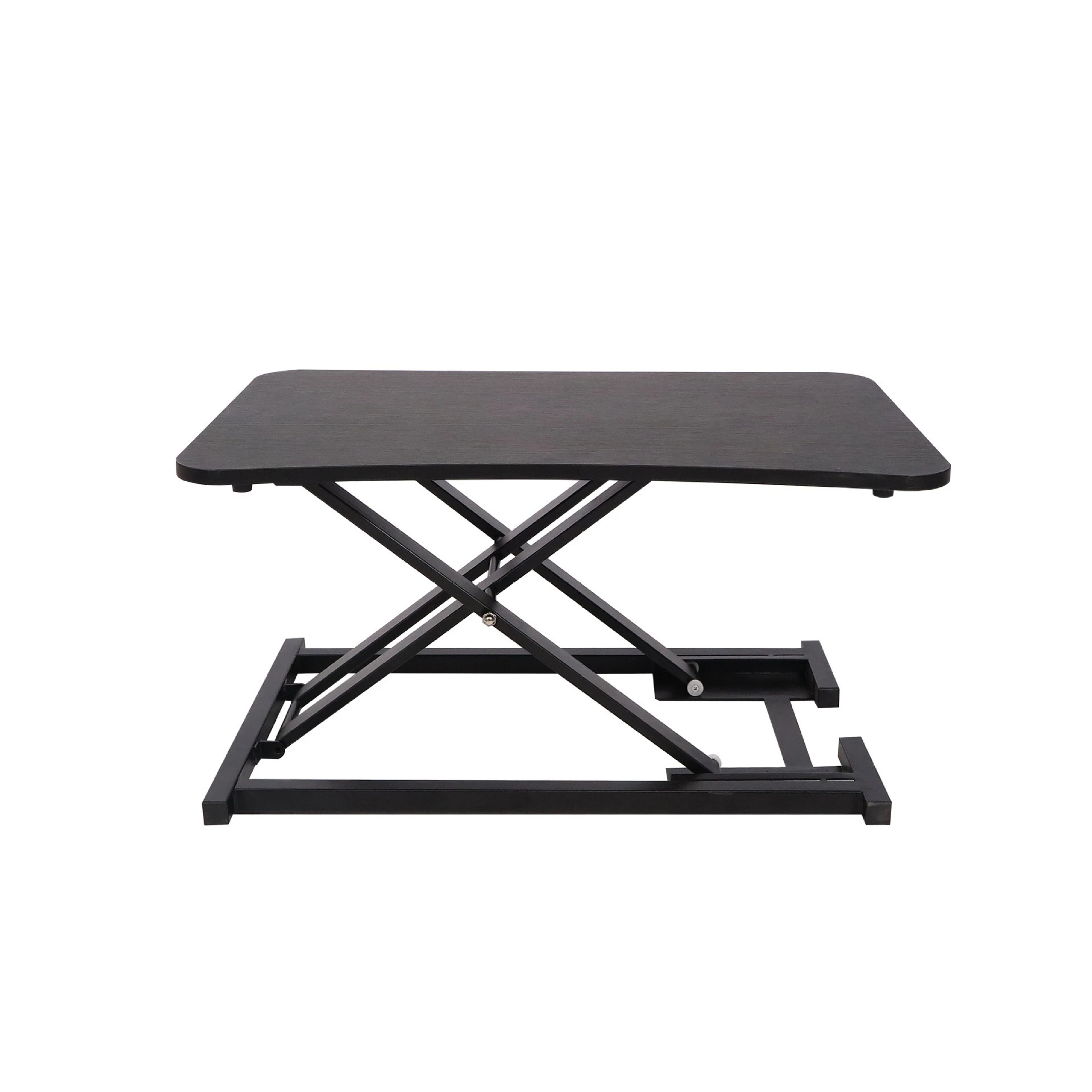 2024 Youtai Wholesale Minimalist Adjustable Height Laptop Table  Iron Frame Legs Computer Desk Folding Computer Table