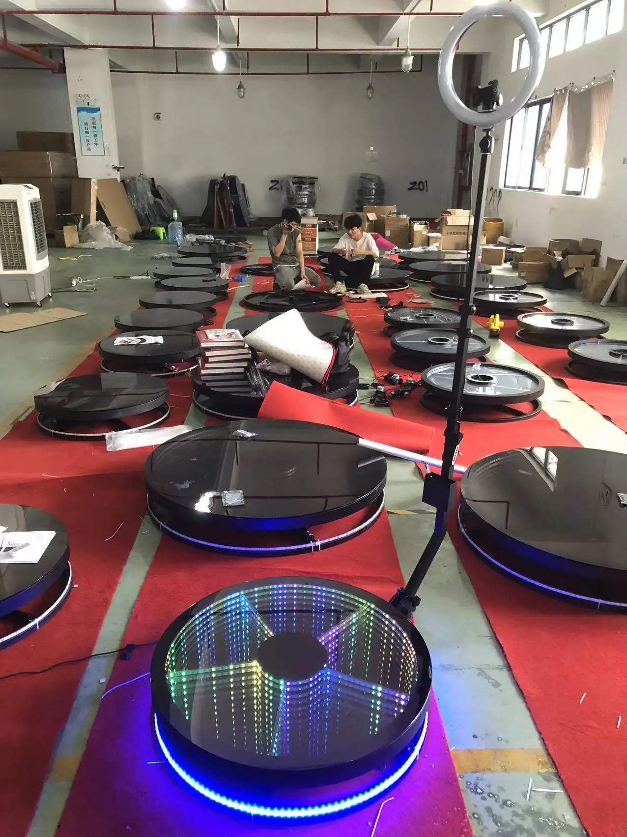 Factory Price Glass Platform Automatic Photo Booth Slow Motion Portable 360 Photo Booth 360 Photo Booth Machine