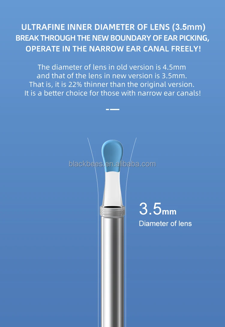 Новинка 2022, трендовый ушной эндоскоп bebird R1 с Wi-Fi, ушной очиститель с микрокамерой 1080P, 3 миллиона пикселей