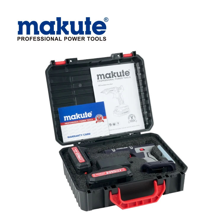Makute Cordless glue gun 20V 2.0ah Lithium Power Tool CGL001-2B