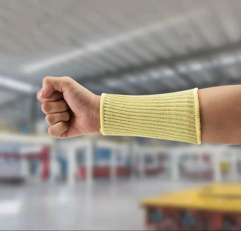 Anti heat arm covers Para aramid fiber sleeves arm protection anti cut sleeves splash arm guard