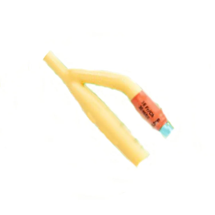 Latex Foley Sterile Medical Suction 2 Way Latex Pediatric Foley Silicone Catheter With Ce / Iso