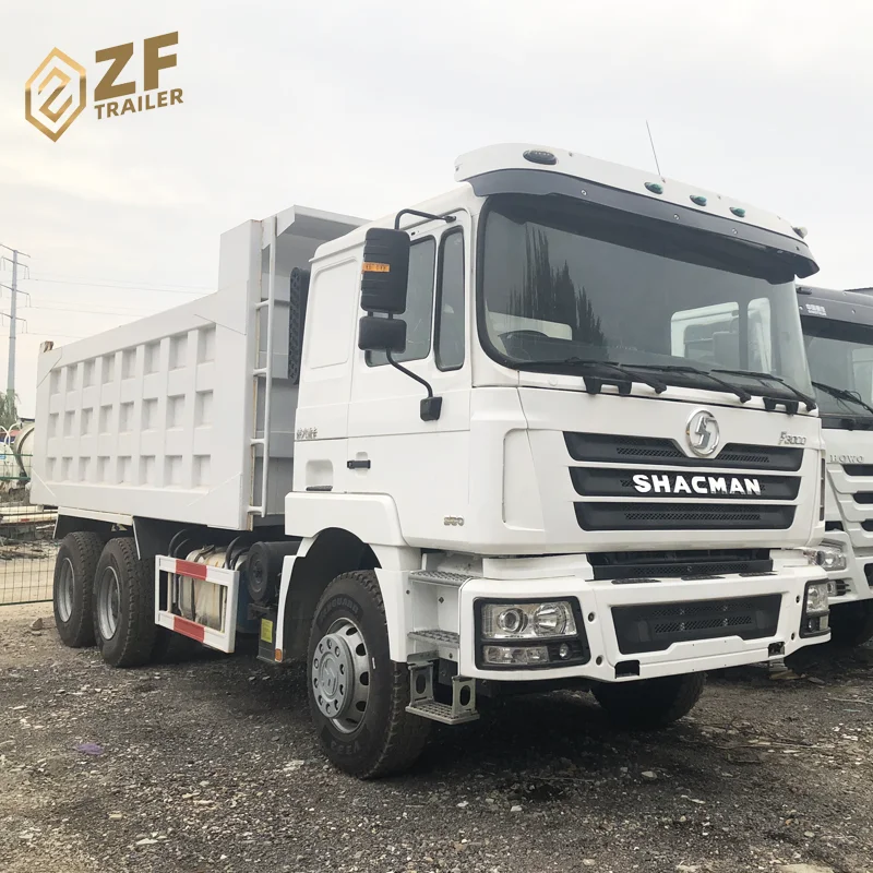 Хорошее состояние 8x4 f3000 12 Wheeler 380HP б/у новый самосвал Shacman для