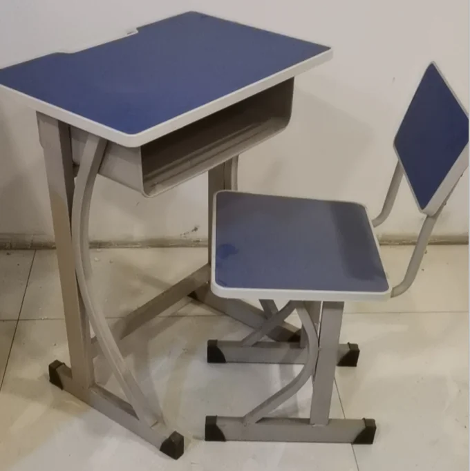 Wholesale Good Quality Classroom Furniture Study Desk and Chair for Students