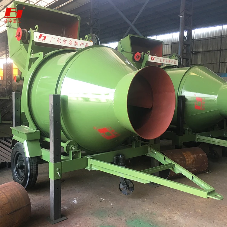 Free custom concrete mechanic mixing equipment  precast concrete equipment Easy Installation JZC450 concrete cheap mixer