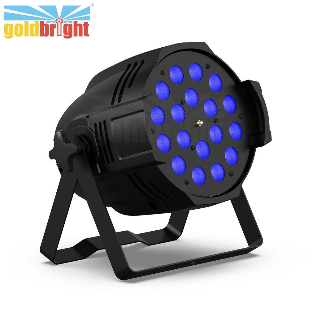 Rgbwa+UV LED Zoom Par 100% linear dimmer 18 x 10 Watt DMX512 LED Wash Par light for Club Wedding Party