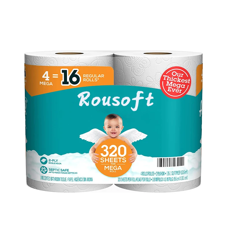 OEM Customized Manufacturers Direct Selling Eco friendly private label novelty funny biodegradable toilet paper