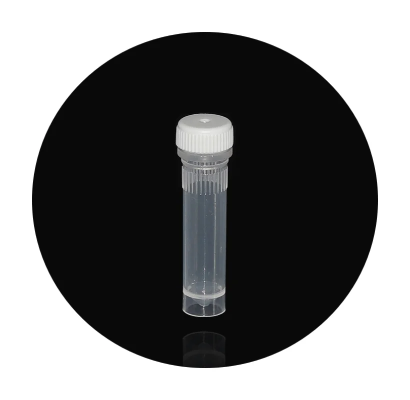 laboratory sterile cryogenic vials 2ml cryovials for liquid nitrogen storage