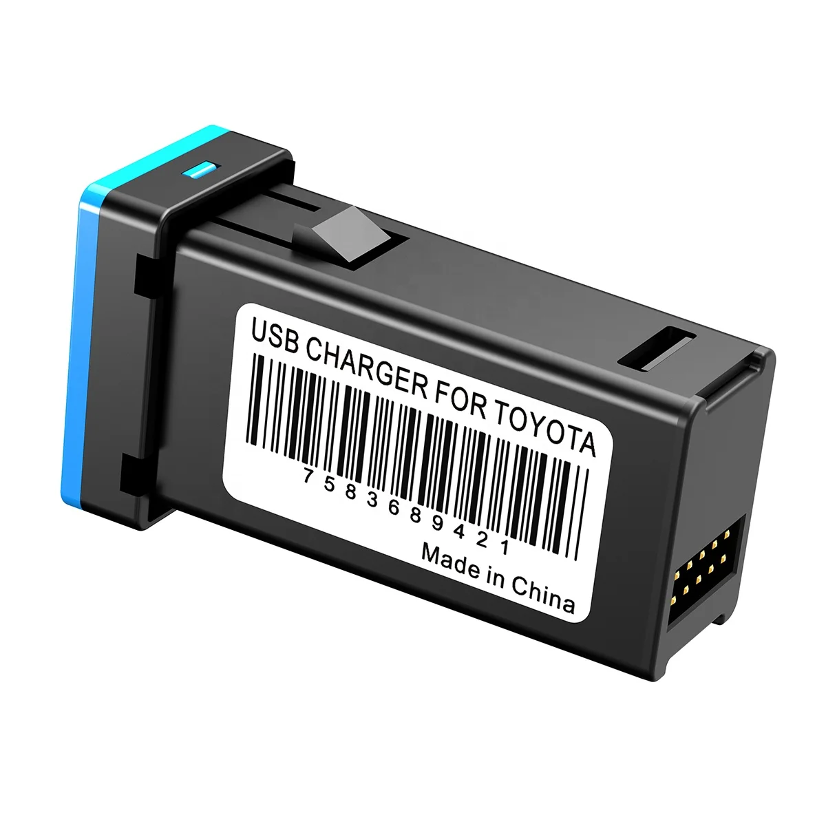 
Chelink QC3.0 PD Quick Charge Car Charger Double USB Phone DVR MP3 Adapter For Toyota 