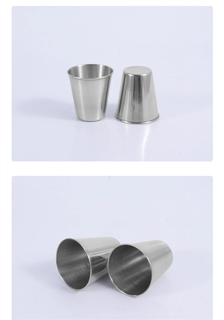 1oz Stainless Steel Shot Cups Shot Glass promotional Drinking shot glass