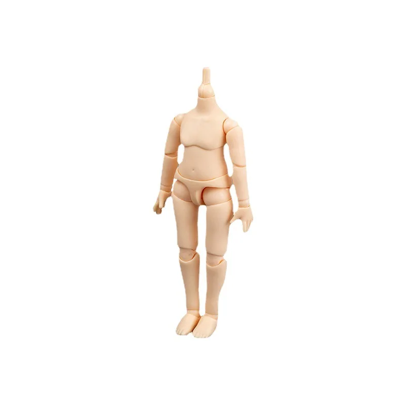 10cm Doll Body 1/12 YMY PVC Body for GSC,STO,1/12 BJD Doll Head Movable Spherical Joint Dolls Action Figure Girls Boys Toys