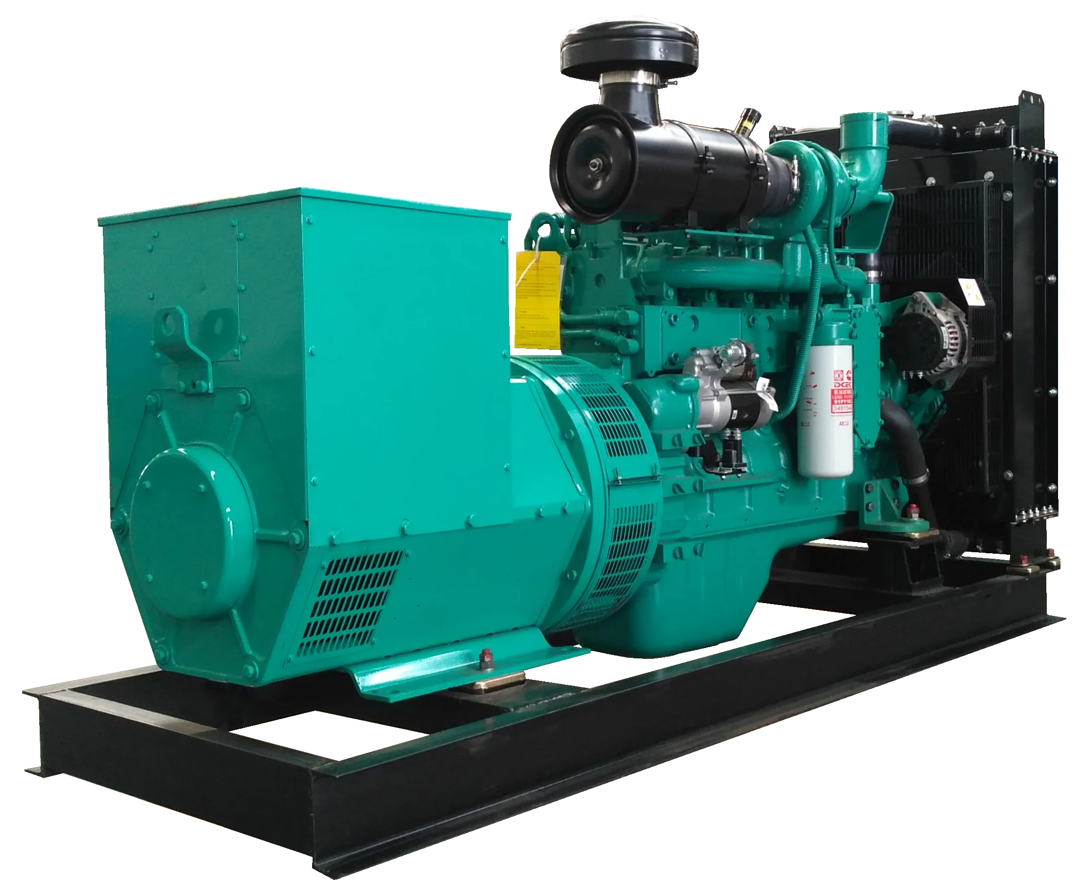 Manufacturer Custom Wholesale Open Frame 150kw/187.5kva Electric Diesel Engine Generator
