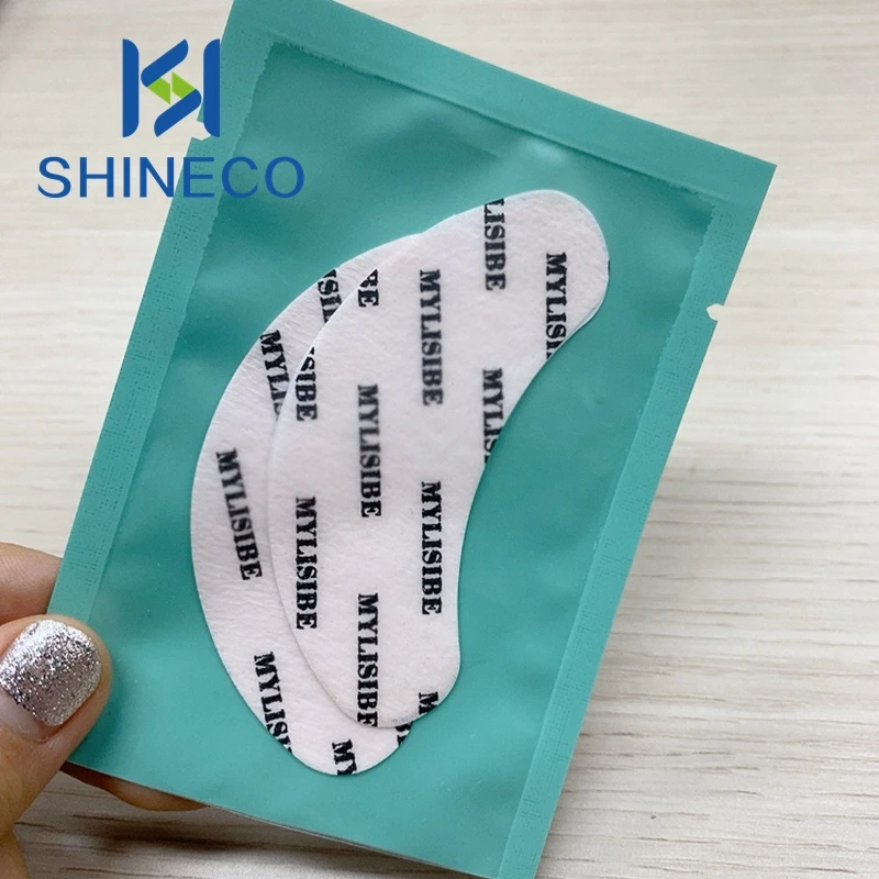 Custom Logo  Lint free  Eyelash Eye Patch Private Label OEM  Under Gel Pads For Lash Extensions