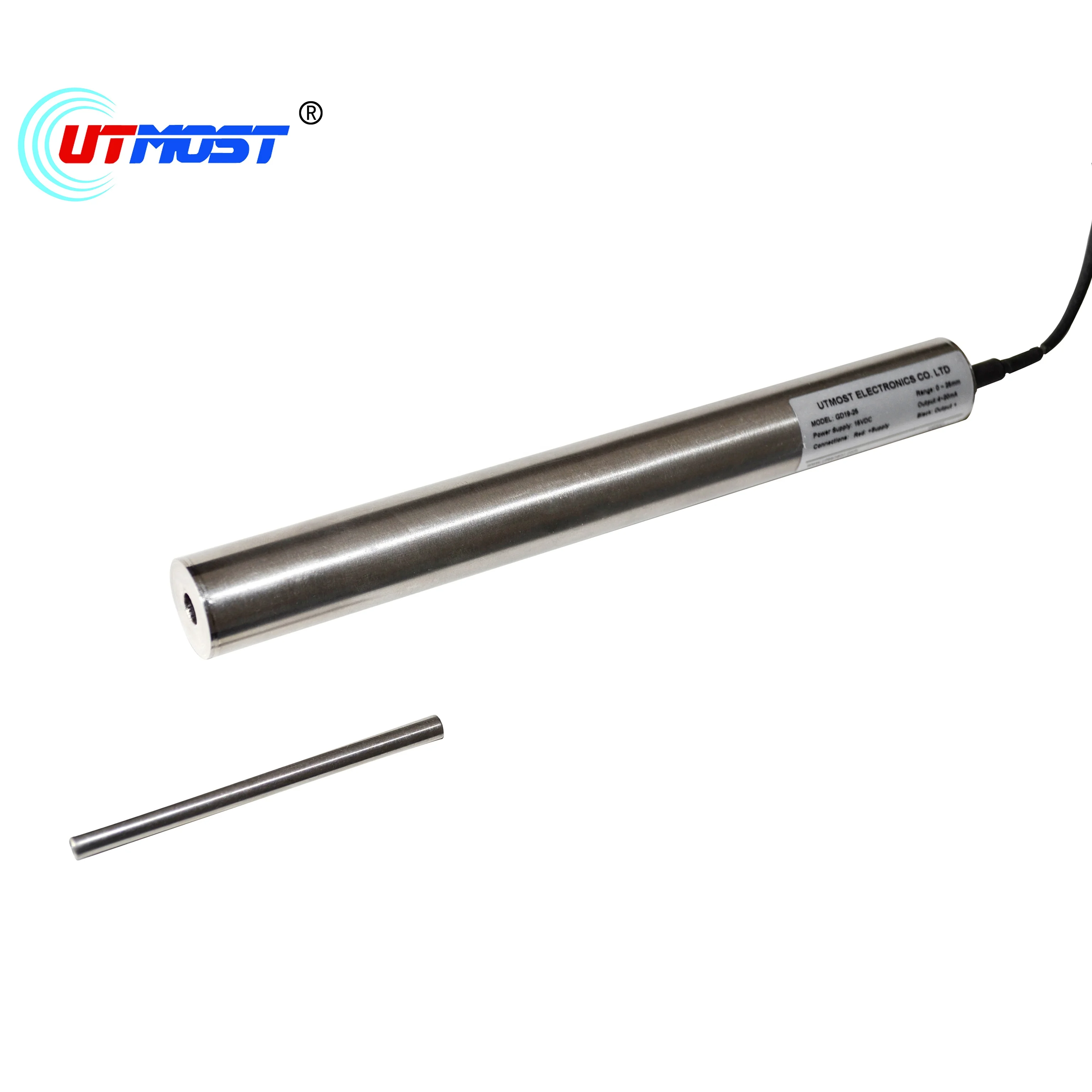 UTMOST low price 0-10V analog output LVDT Sensor With International Standard 19mm Diameter Body