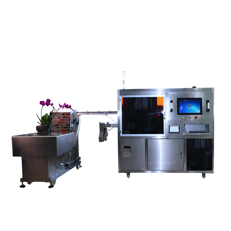 Laser code system for inside and outside bottle caps UV laser marking machine Laser marking with variable data Qr code traceable