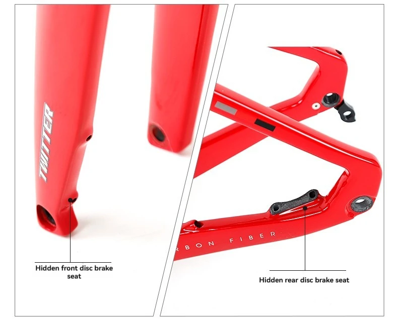 Factory Direct Sale cheap carbon fiber road Bicycle Frame 700C Tire Carbon Road Bike Frame Disc Brake Bike Frame for Adult